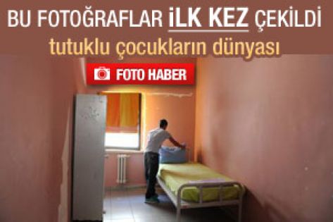 Çocuk hapishanesinin içi ilk kez görüntülendi