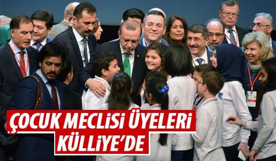 Çocuk Meclisi üyeleri, Külliye'yi ziyaret etti