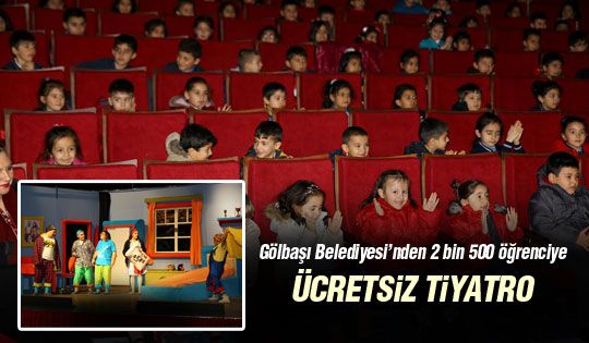 Çocuklara Ücretsiz Tiyatro