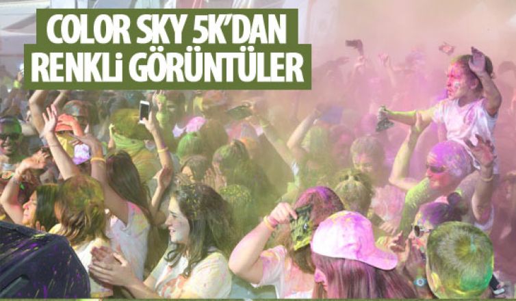 Color Sky 5K'dan renkli görüntüler