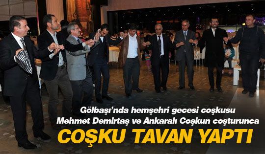 Coşku tavan yaptı