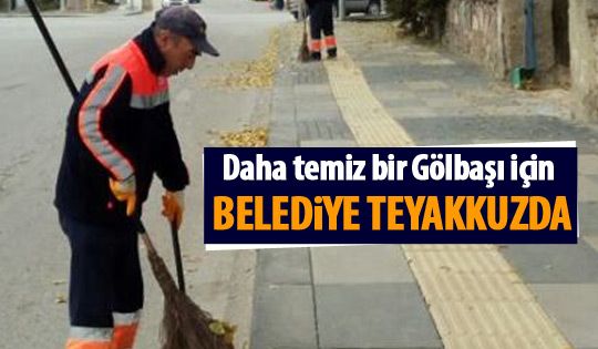 Daha temiz bir Gölbaşı için belediye teyakkuzda