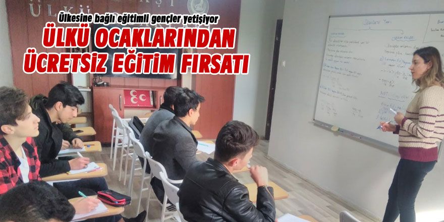 Davasına bağlı eğitimli gençler yetişiyor