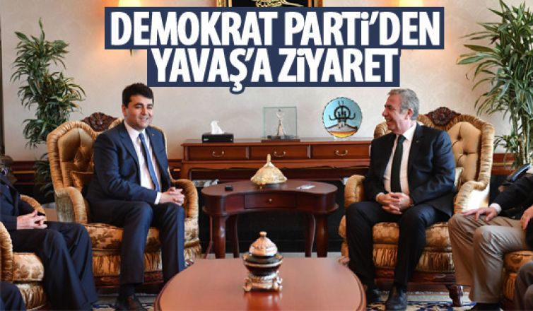 Demokrat Parti'den Başkan Yavaş'a ziyaret