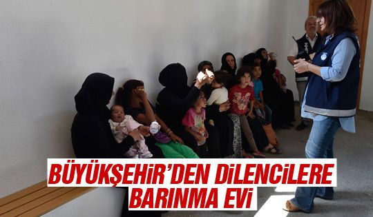 Dilencilere 'barınma evi'