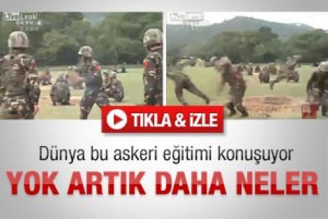 Dünyanın konuştuğu askeri eğitim - İzle