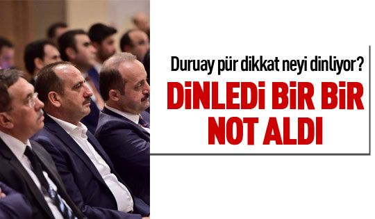 Duruay, belediye başkanları toplantısına katıldı