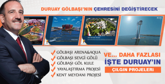 Duruay, Gölbaşı'na nefes aldıracak