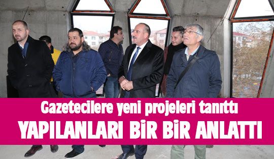 Duruay projelerini anlattı