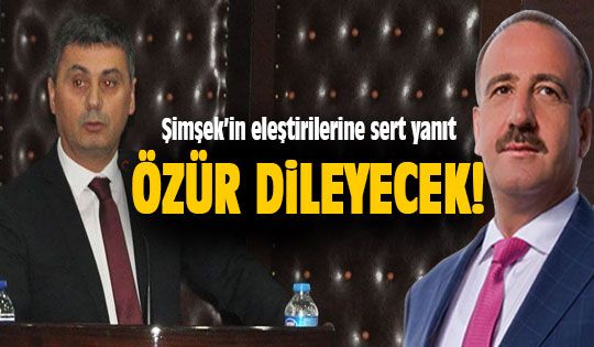 Duruay: Şimşek özür dileyecek