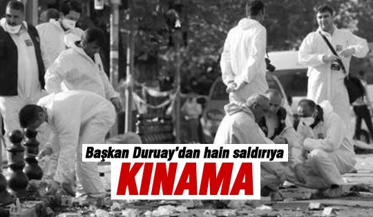 Duruay terörü kınadı