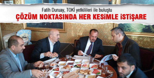 Duruay'dan Toki çıkartması