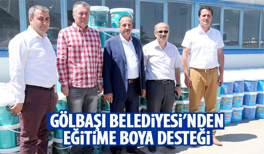 Eğitime Boya Desteği