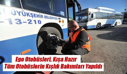 EGO OTOBÜSLERİ, KIŞA HAZIR