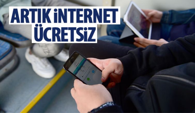 EGO Otobüslerinde ücretsiz internet dönemi