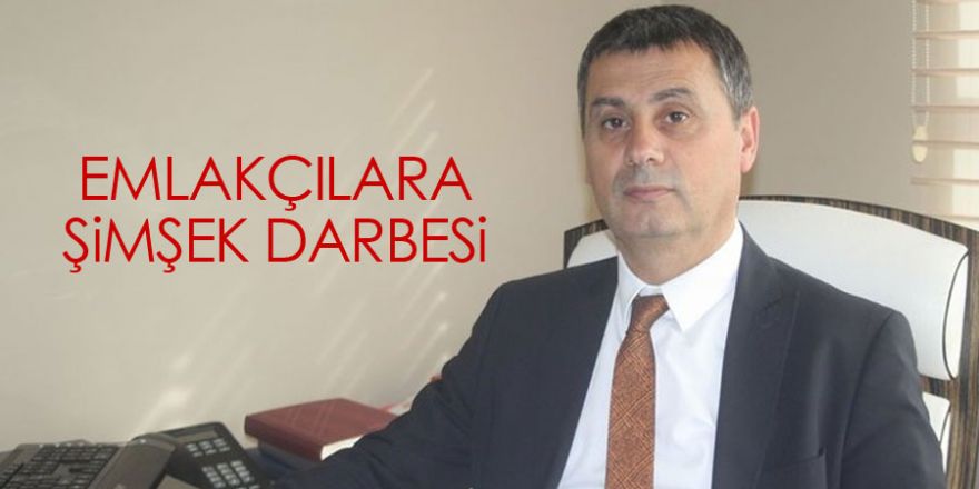 Emlakçılara şimşek darbesi