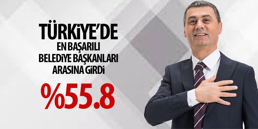 En başarılı belediye başkanları belli oldu