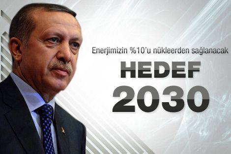 Enerjimizin % 10'unu nükleerden sağlayacağız