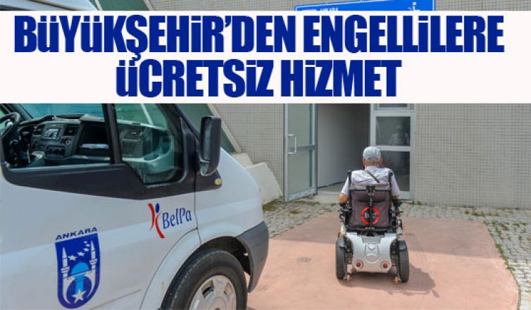 Engelli vatandaşları yolda bırakmayan hizmet!