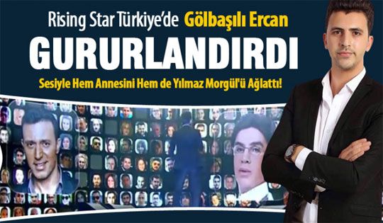 Ercan Özalp Gölbaşı'nın gururu oldu