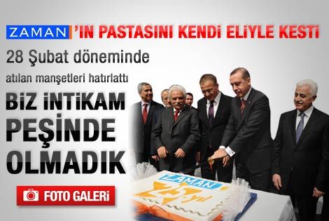 Erdoğan: İntikam peşinde olmadık