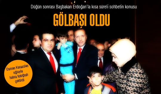 Erdoğan'la sohbetin konusu Gölbaşı oldu