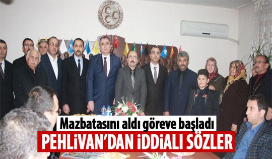 Ersin Pehlivan mazbatasını aldı