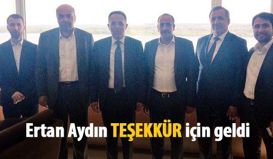 Ertan Aydın'dan Başkan Duruay'a ziyaret