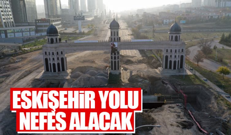 Eskişehir Yolu'na alternatif çözüm!