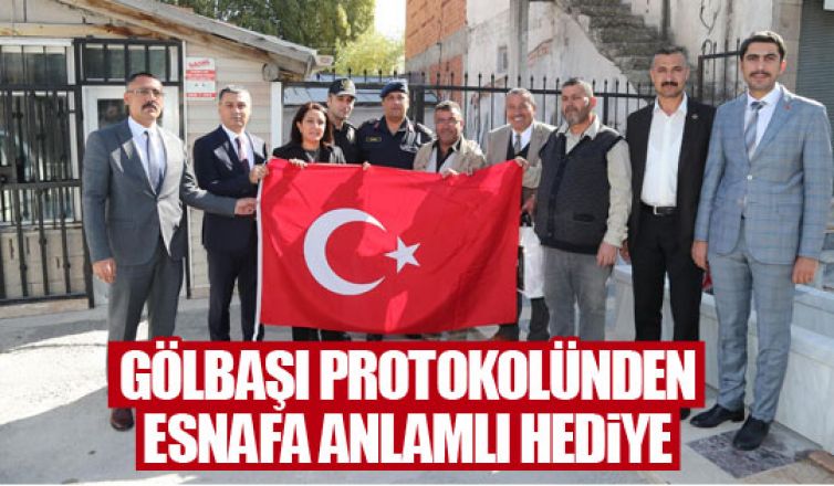 Esnafa anlamlı hediye!