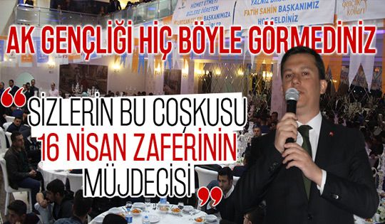 Fatih Şahin gençlere seslendi