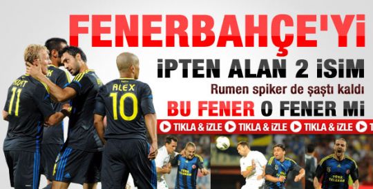 Fenerbahçe Rumen spikeri de şaşırttı 