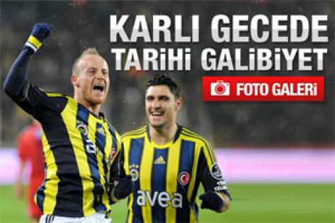 Fenerbahçe'den tarihi galibiyet 