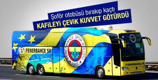 Fenerbahçeli futbolcular mahsur kaldı 