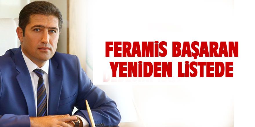 Feramis Başaran yeniden listede