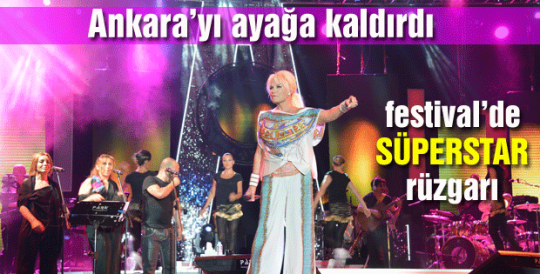 FESTİVAL'DE “SÜPER STAR” COŞKUSU...