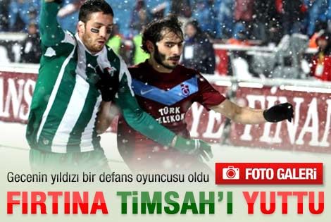 Fırtına Timsah'ı yuttu 