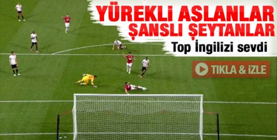 Galatasaray Manu'yu vurdu ama yıkamadı 