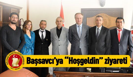 Gazetecilerden, başsavcıya ziyaret