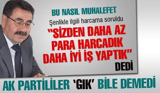 Gık bile demediler...