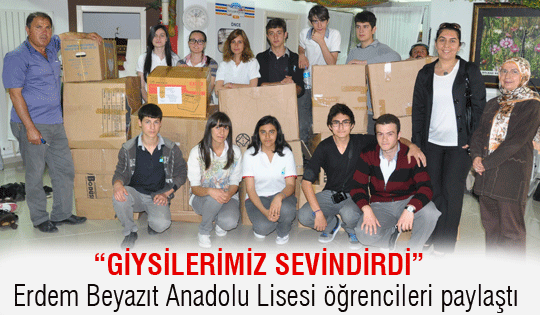 'Giysilerimiz sevindirdi'