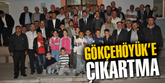 Gökçehöyük'e Çıkartma