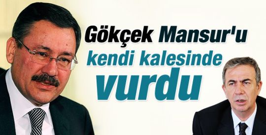 Gökçek Beypazarı'nda Mansur Yavaş'ı solladı