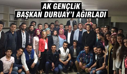 Gölbaşı AK Gençlik Başkan Duruay'ı ağırladı