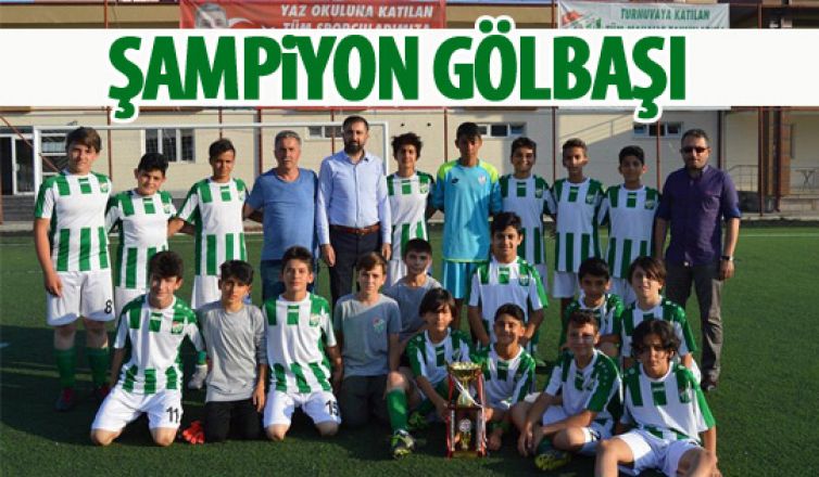 Gölbaşı Belediye Spor şampiyon!