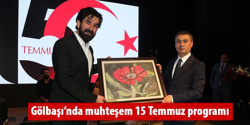 Gölbaşı Belediyesi 15 Temmuz şehitlerini andı