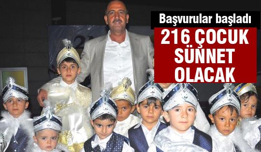 Gölbaşı Belediyesi 216 Çocuğu Sünnet Ettirecek