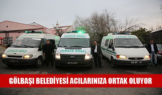 Gölbaşı Belediyesi Acılarınıza Ortak Oluyor