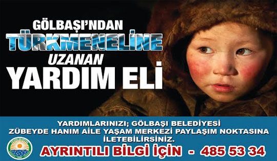 Gölbaşı Belediyesi Bayırbucak Türkmenlerine Yardım Kampanyası Başlattı   