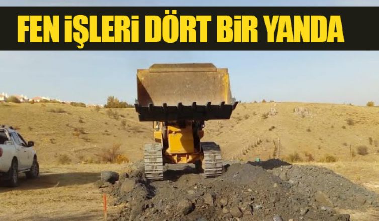 Gölbaşı Belediyesi çalışmalarına devam ediyor!